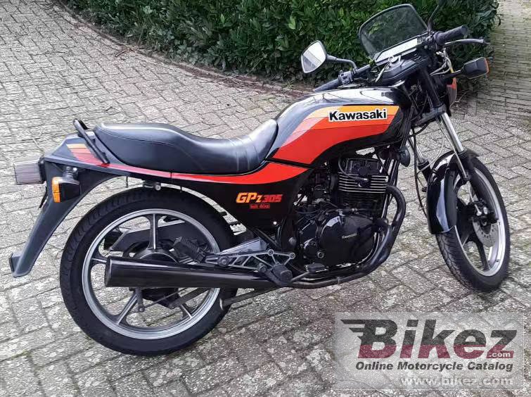 Kawasaki GPZ 305 Belt Drive (reduced effect) poster